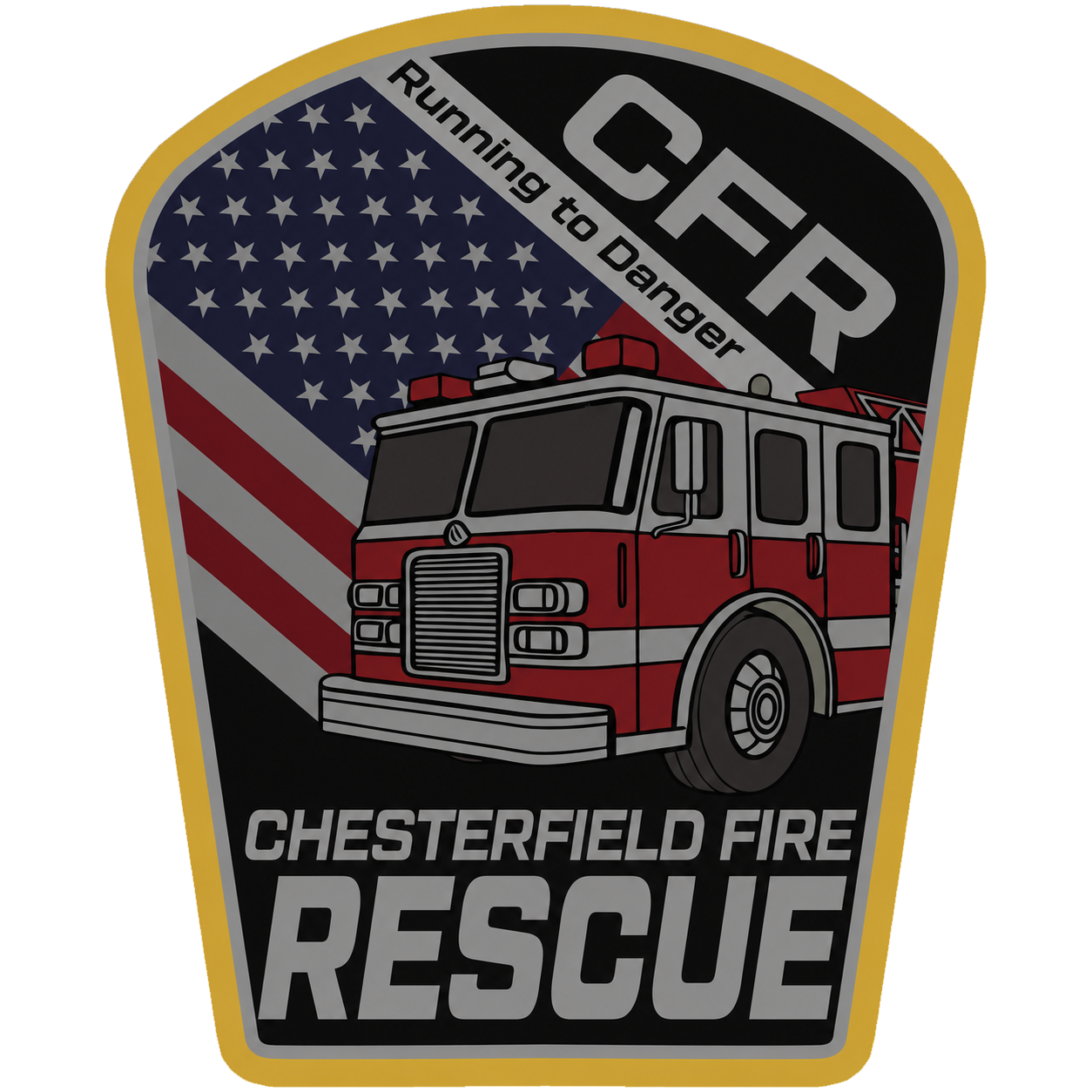 Chesterfield Fire & Rescue logo